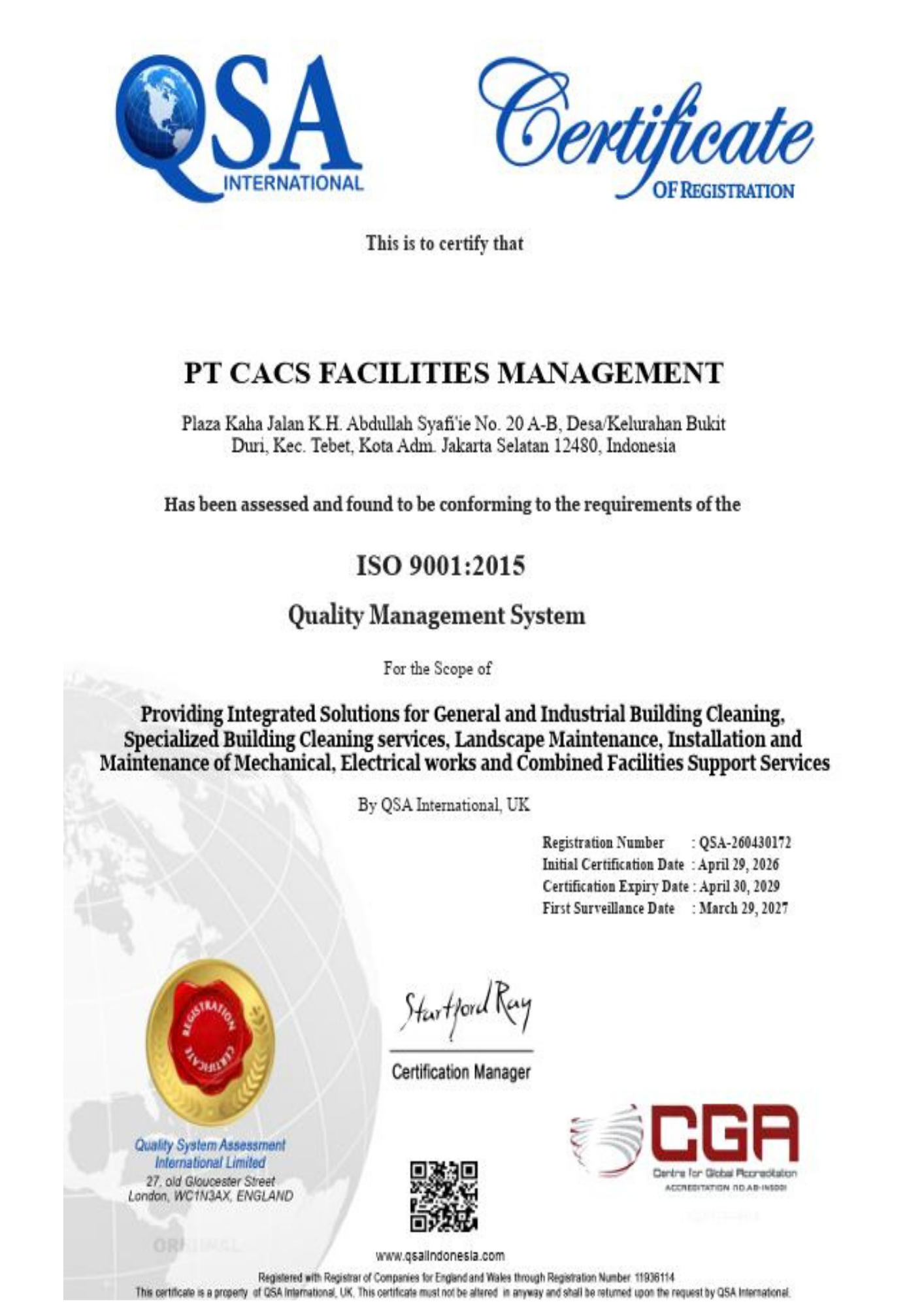 ISO 9001:2015